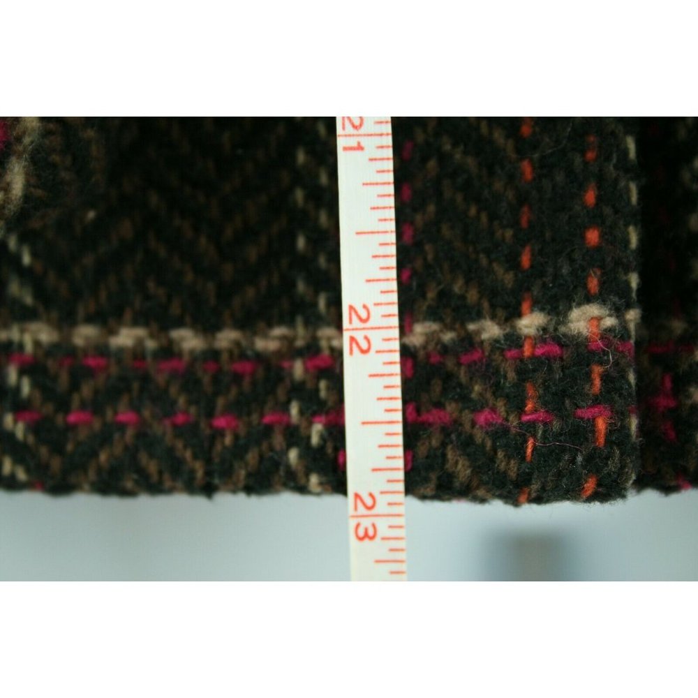 Cabi Womens Sz S Sweater Tweed Style 691 Tie Front Chunky Cardigan Sleeveless - Picture 5 of 10